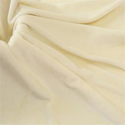 China Wholesale Price Flannel Fleece Garment Waterproof Soft Flannel Fabric Soft Plush Fabric for sale