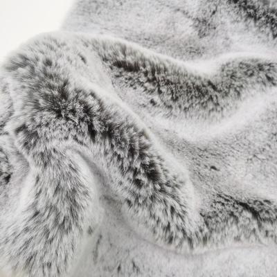 China High Quality Custom Made Polyester Faux Fur Fabric Custom Made Faux Fur Rabbit Imitation Rabbit Fur for sale