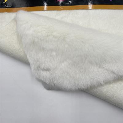 China 2020 Customization Wholesale Luxury Faux Fur Fabric For Garment for sale