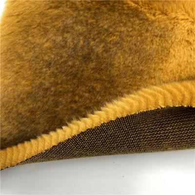 China Customization Custom Colors Luxury Faux Fur Fabric For Garment for sale