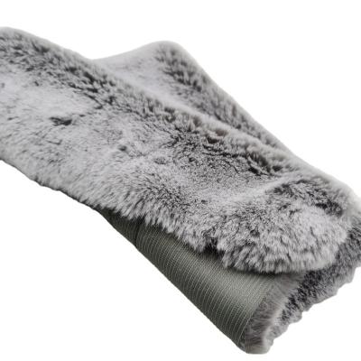 China 2022 Customs High Quality Fire Retardant Custom Made Fabric Polyester Fake Fur Faux Rabbit Imitation Rabbit Fur for sale