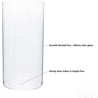 China Acrylic Vases Cylinders Flower Vases Acrylic Cylinders for sale