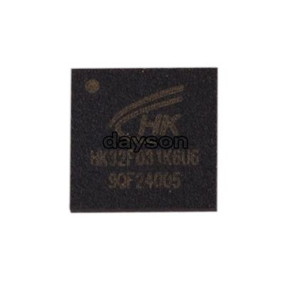 China Original IC MCU 32BIT 32KB Packing Original IC FLASH 32UFQFPN HK32F031K6U6 4K X 8 for sale