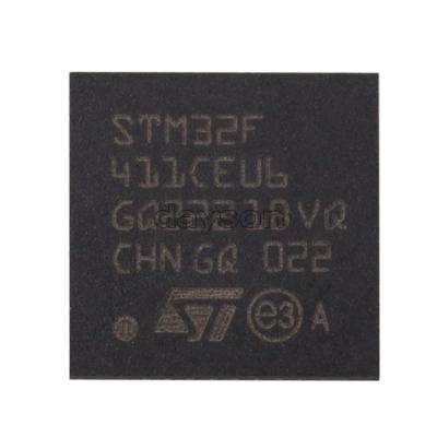 China MCU IC 32BIT 512KB FLSH 100MHz 48UFQFPN STM32F411CEU6 128K X 8 for sale