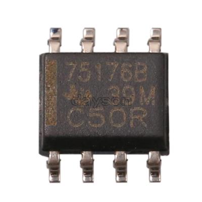 China HALF Driver Receiver Transceiver IC TRANSCEIVER 1/1 8SOIC SN75176ADR 75176B for sale