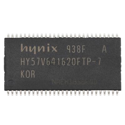 China IC Chip 4 Banks Synchronous 1M 16Bit 54TSSOP HY57V641620 FTP-7 HY57V641620 1*64 DRAM for sale