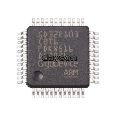 China Original MCU LCD Display 32BIT 108MHz RAM-20KB LQFP-48 GD32F103CBT6 for sale