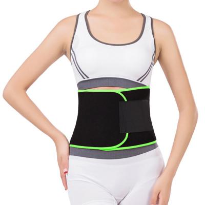 China Breathable/Comfortable Elastic Neoprene Gym Sport Exercise Adjustable Waist Brace/Slimming Top Back Ties Belly Belt Burner Weight Loss Band Shaper Trainer Fat for sale