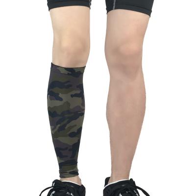 China China Supply Camouflage Breathable/High Shin Pressure Brace Thinner Leg Strap Guard Elastic/Comfortable Anti-Slip Calf Joint Sleeve For Fitness Safety Climbing Gear for sale