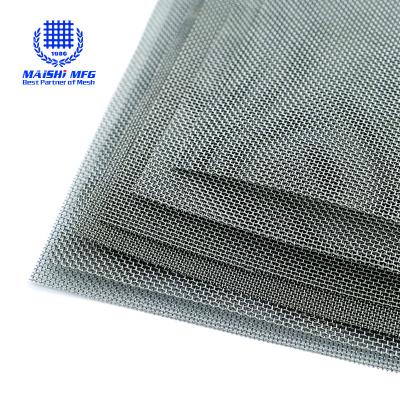 China Plain Weave 100% Sheer Sliver Screen Mesh for sale