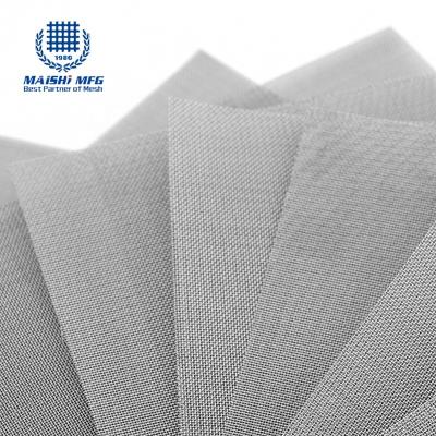 China Corrosion Resistant To 100% Pure Sliver Wire Mesh Screen for sale