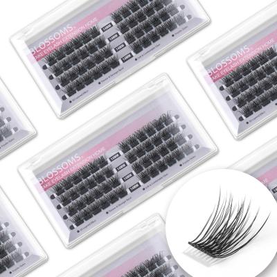 China 2021 Natrual hot melt diy eyelash extension volume 3d mink eyelash lashes3d wholesaler lashes diy extension hot melt lashes for sale