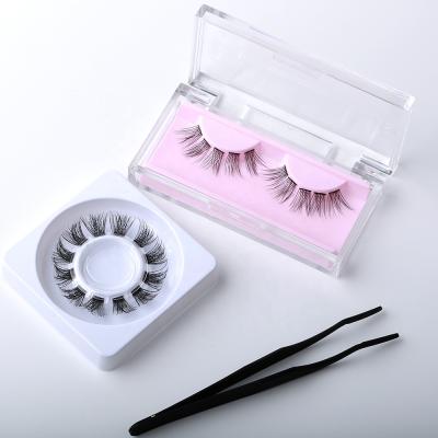 China 3D DIY Eyelash Extension Fake Mink Lashes Tapered Lashes3d Private Label Korean Wholesaler for sale