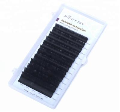 China Qingdao Factory Synthetic Hair Eyelash Extension With Best Quality Wicks Extension Trays Eyelashes for sale