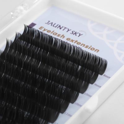 China Good Quality Long Natural Eyelash Extension Pre Made Fans Professional Eyelash Extension for sale