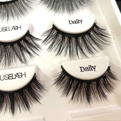 China Individual 3D False Mink Lashes Tapered Magnetic Mink Lashes Lashes Lashes With Direct Selling Price for sale