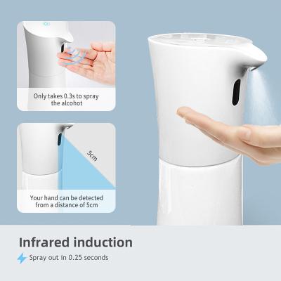 China Foam Soap Dispensadores Gel Dispensadores Con Sensor Tabletop Hand Alcohol Dispenser Auto Touch Soap Less Dispensador jabon 500ml for sale