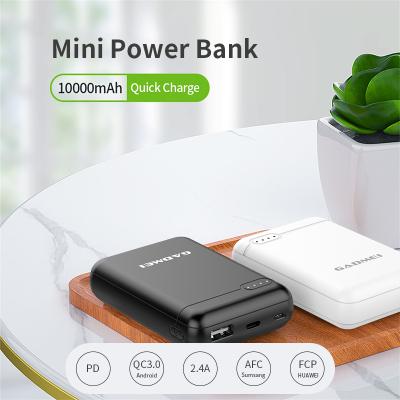 China Portable Powerbank 10000mah Ultra Thin Portable Universal Led Mobile Phone Charger External Battery Bank for sale