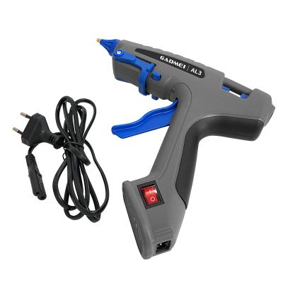 China Unrated professional silicone hot melt glue gun 100w colorful 20w mini 60w 110v to 230v CE certificated glue gun for glue stick for sale