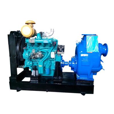 China JT&JU self priming water pump with diesel engine for sale