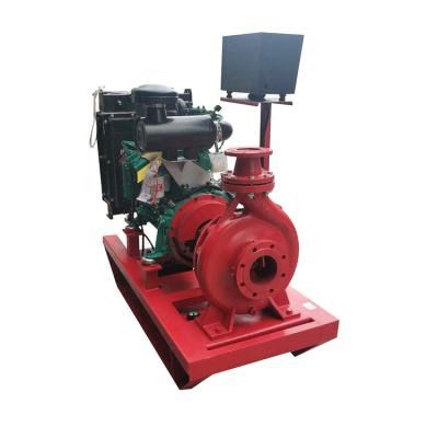 China DEFU ISO-4 series 4 inch back pull out strcture compact centrifugal the fire pump for sale