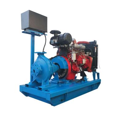 China DEFU ISO-6 series 6 inch cast iron end suction centrifugal booster pump for fire fight for sale