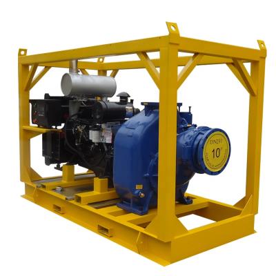 China 100 kw diesel engine single stage centrifugal sewage pump for sale