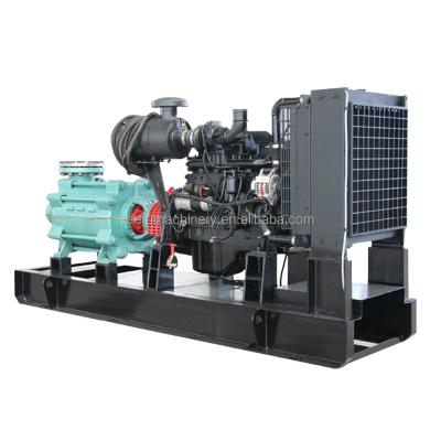 China Diesel Engine Driven Multistage Water Pump,Horizontal Multistage Centrifugal Pump With Cast Iron Body for sale