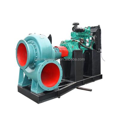 China HW series low pressure high flow rate mixed flow water pump for irrigation for sale