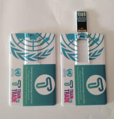 China 3.0 Logo USB3.0 Bank Business Credit Card Customized USB Flash Memory Stick USB Flash Memory Stick Pen Drive Customized 3.0 for promotions gift donations for sale