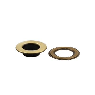 China 28mm Nickel Free Washable Brass Bronze Round Eyelets Large For Clothes Clothing Coat for sale