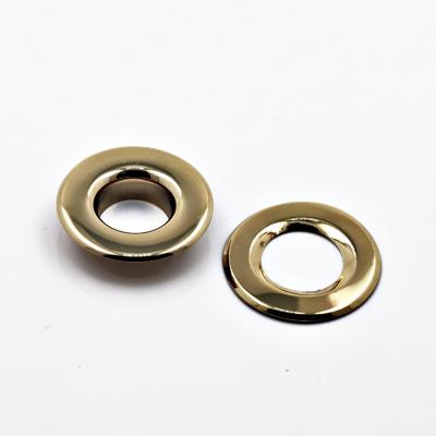 China Nice nickel free plating 20mm metal eyelets with grommets for fabrics curtains clothes for sale