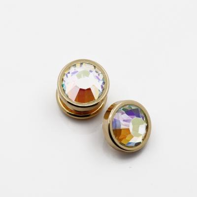 China 2019 fashion trend 8.7mm faux stone nickel free glass studs for clothing and leather for sale