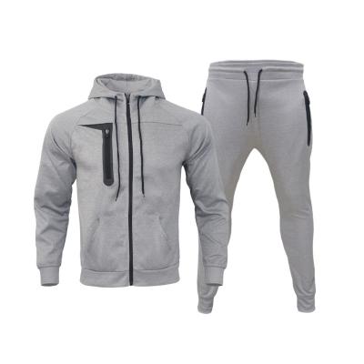 China Wholesale Custom Simple Workout Crewneck Anti-pilling Sweat Suit Tracksuit High Quality Streetwear Mens Sweatsuit for sale