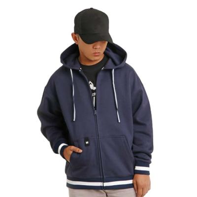 China Wholesale Custom Organic 100% Organic Plain Cotton Men's Anti-pilling Sweatshirt White Fleece Men's Oversized Hoodies for sale