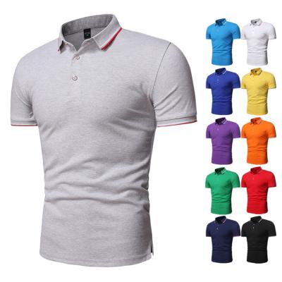 China Wholesale Anti-Wrinkle Custom Embroidered Printing Logo Plain Cotton 100% Polyester Mens Golf Uniform Polo Shirts for sale