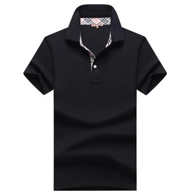 China Wholesale Golf High Quality Ordinary T-shirt Anti-wrinkle Leisure Custom Made Simple Logo Men's Polo Shirt for sale