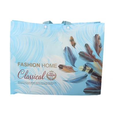 China Custom Printed Handled Plastic Handbag For Shopping for sale