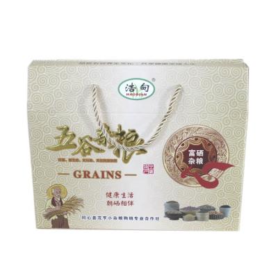 China Agriculture Food Grade Brand Rice Paper Bag Packaging Box for sale