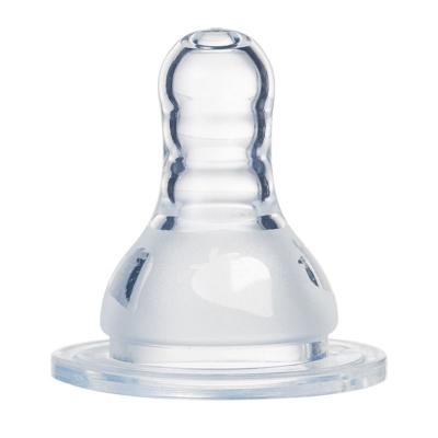 China 2020 BPA Free Standard Anti-Colic Nipple Neck Replacement Baby Bottle Rubber Teat for sale