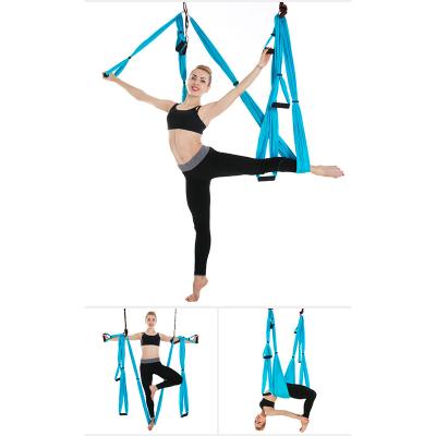 China Yoga Practice Factory Direct Sales Yoga Swing Traction Device Yoga Hammock Flying Aerial Strap for sale