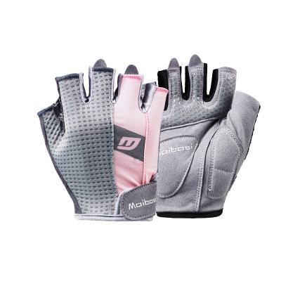 China Environmental Protection And Durable Yoga Sport Fitness Gloves Wholesale Price Half-finger Recycling Glove for sale