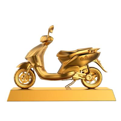 China Aluminum Company annual awards metal trophy customization and high-grade metal trophy competition trophy creative customization for sale