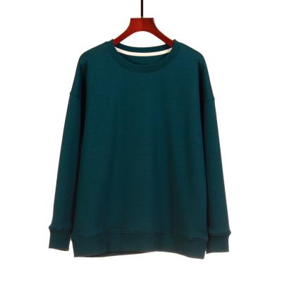 China Autumn Plush Viable Thickened Women Round Neck Pullover Long Sleeve Sweater 222KJ for sale