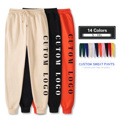 China MTz0123 Anti-Wrinkle Color S 14 - 3xl Plus Size Thick Sports Casual Men Logo Joggers Sweatpants Pants Custom Made for sale