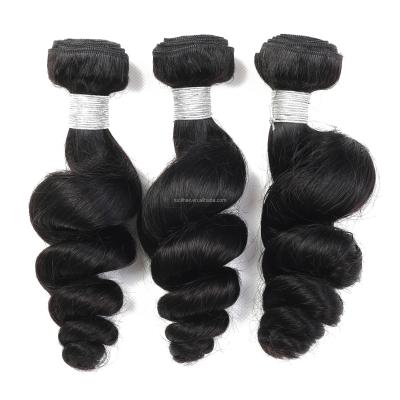 China 100% Virgin Color Loose Wave Wholesale Vendor Topper Hair Extension With 613 Weave Bundle Grade 12a Human Brazilian Hair 26 Inches for sale