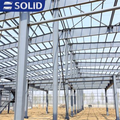 China Steel Workshop Warehouse Building Prefab Storage Structures Workshop Construction for sale