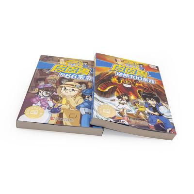 China paper & Manga Books Paperback Soft Cover Paperboard Quality Superb Story Cartoon Printing for sale