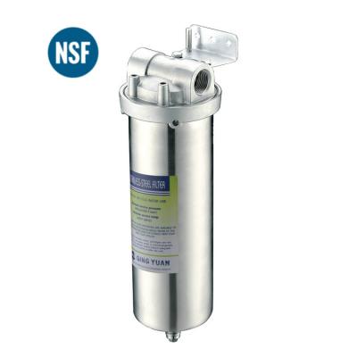 China Commercial HONG HUI HPS-10C NSF Stainless Steel Water Filter Purifier Housing for Drinking Water Filter Machine for sale