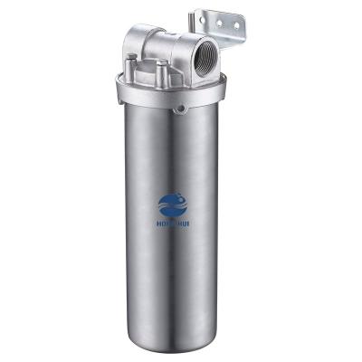 China Commercial HONG HUI HPS-10B Stainless Steel Filter Housing 10 Inch Filter Housing Clear Water Filter Housing for sale